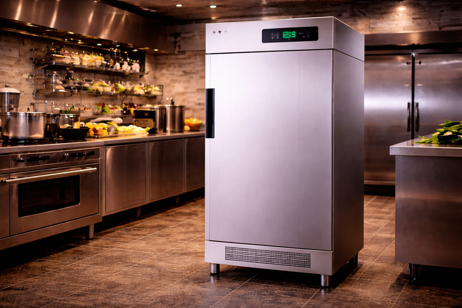 congelateur professionnel vertical cuisine restaurant 06