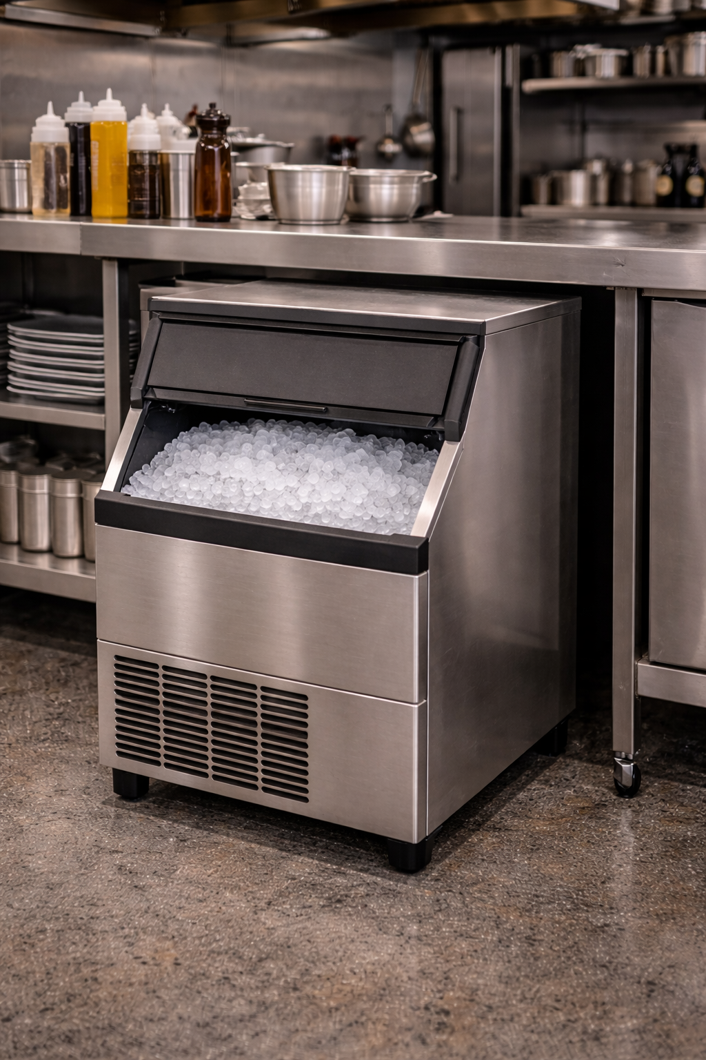 machine a glacons professionnelle compacte cuisine pro